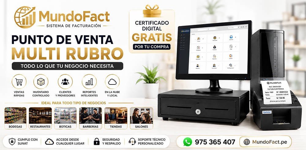 Sistema de Punto de Venta MundoFact